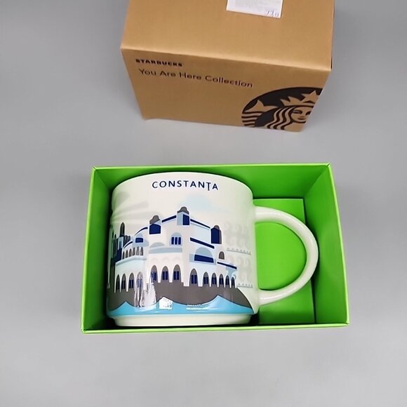Starbucks Mug CONSTANTA Romania You Are Here 2023 NIB - Picture 1 of 6